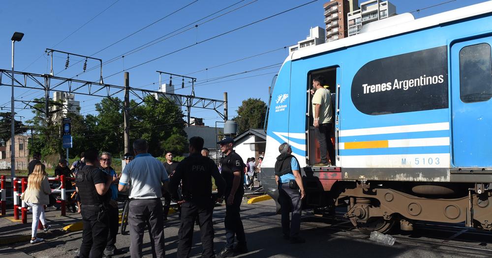 El lugar del accidente