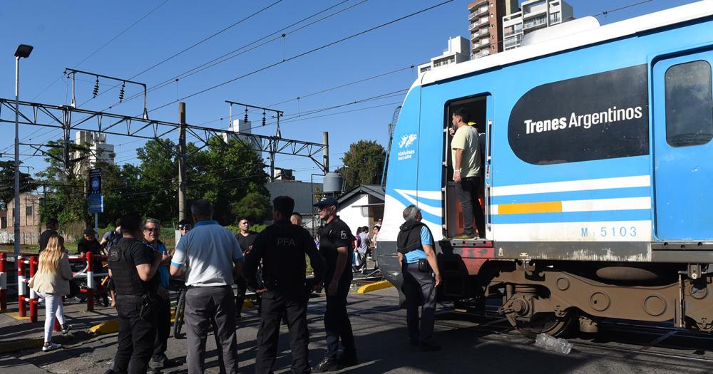 El lugar del accidente