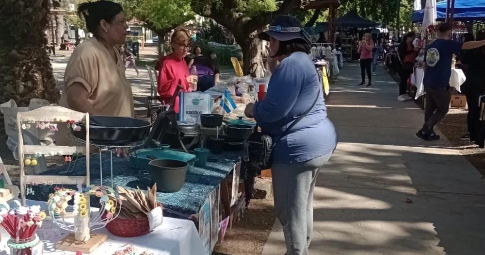 La feria es familiar y reúne a grandes y chicos