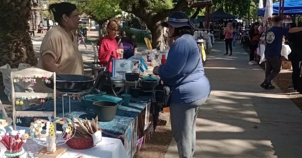 La feria es familiar y reúne a grandes y chicos