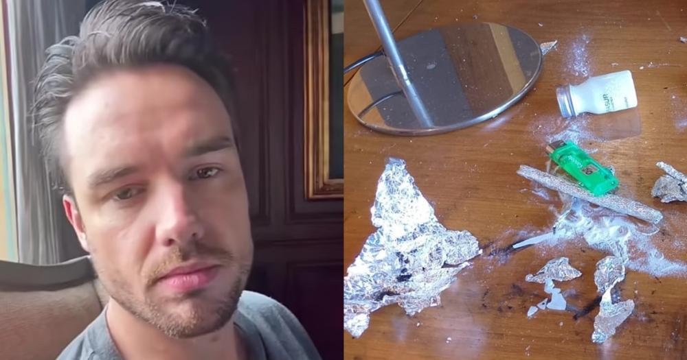 Una de las últimas fotos de Liam Payne y las drogas que se encontraron en su habitación