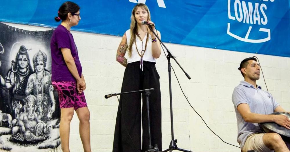 Virginia López y Mariel Gonzlez organizaron el evento masivo en el Parque de Lomas