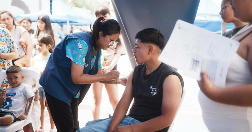 Jornadas de salud en el Polideportivo La Noria de Fiorito