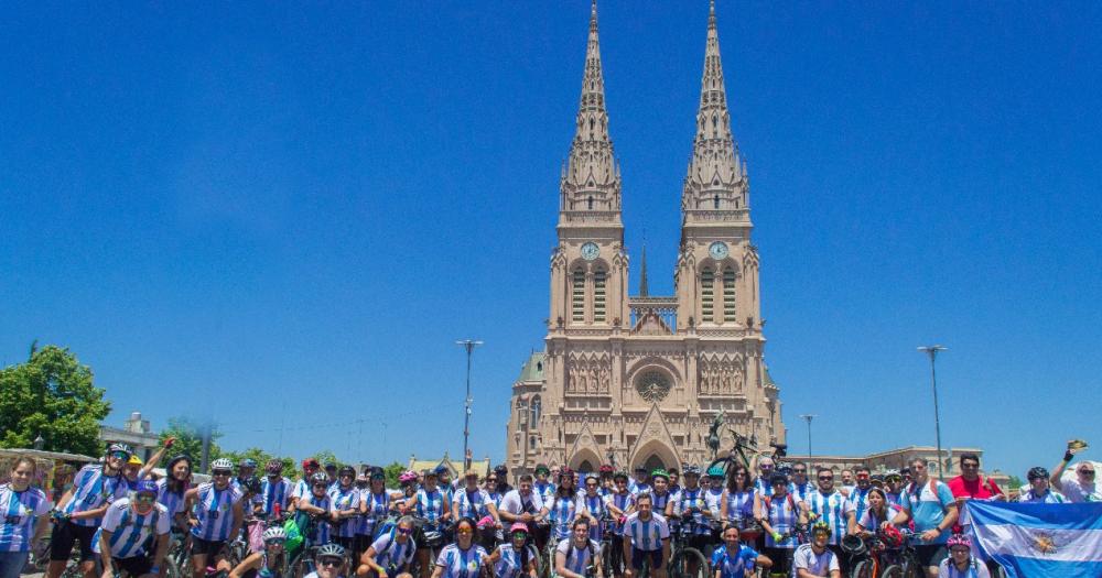 Ser el octavo año que Chespy fomenta la peregrinación a Lujn en bicicleta