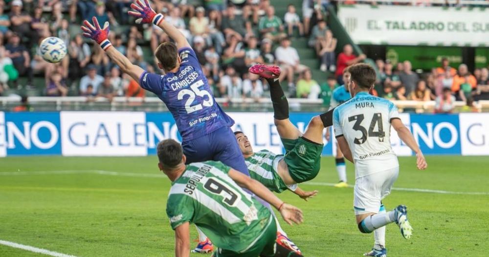 Ignacio Rodríguez y un golazo para darle el triunfo a Banfield