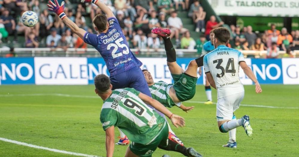 Ignacio Rodríguez y un golazo para darle el triunfo a Banfield