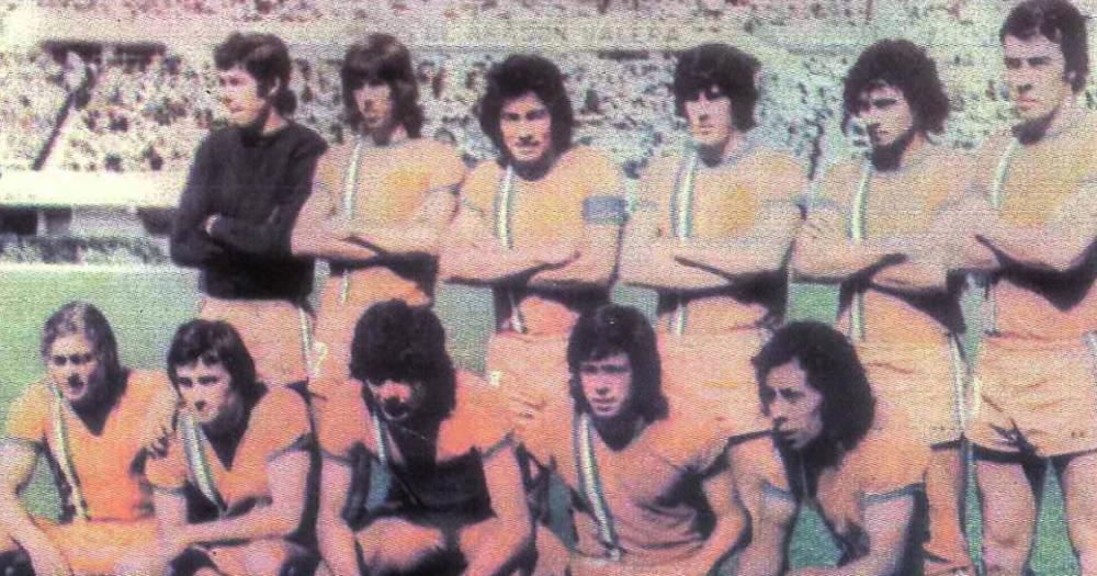 La histórica camiseta de Banfield usada en 1976