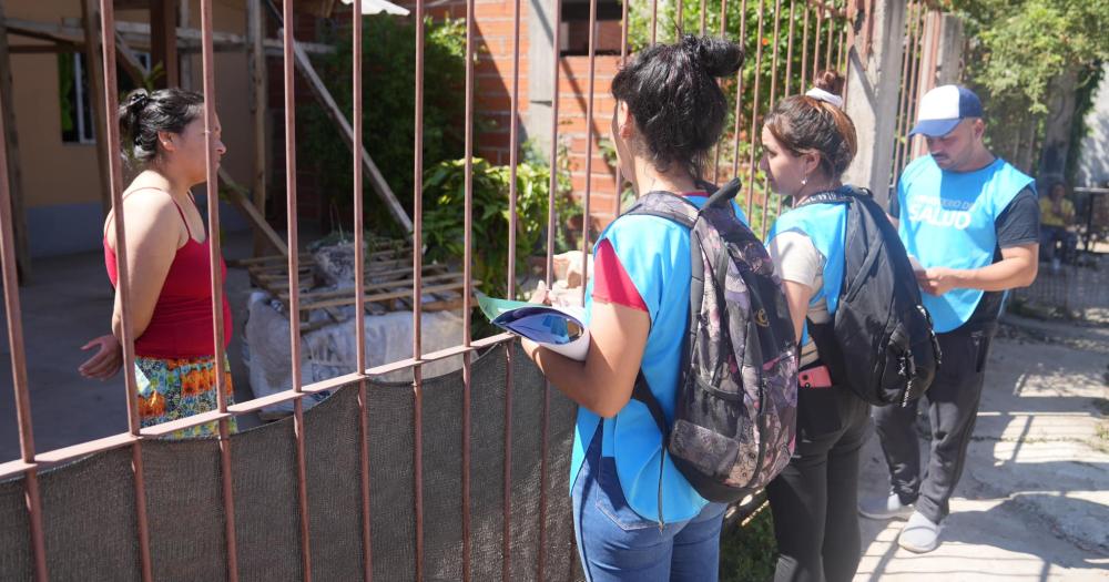 Hicieron jornadas en Santa Catalina y en el Barrio Pami de Centenario