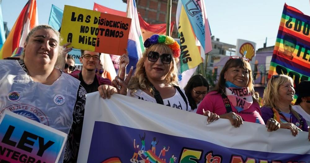 No hay libertad sin derechos humanos es una de las consignas de la marcha