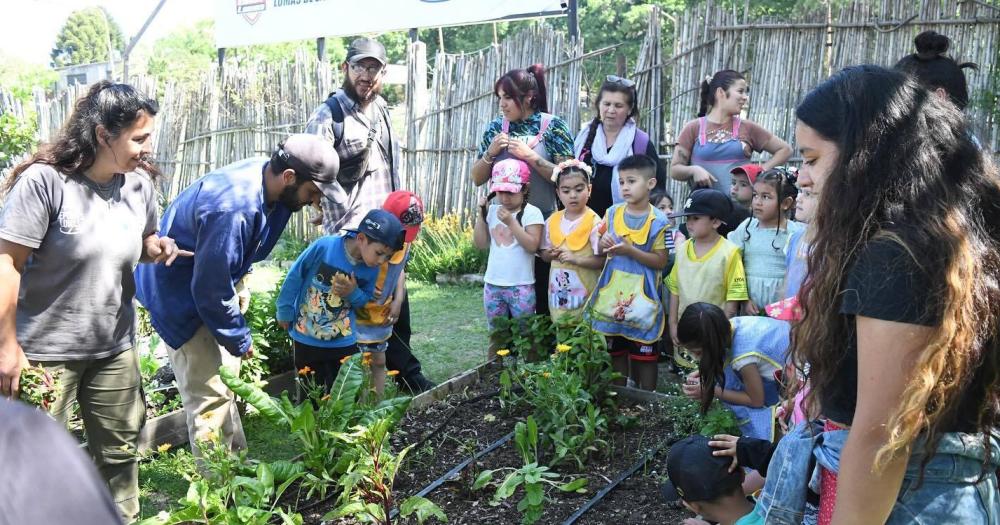 El Municipio también organiza talleres de huerta para escuelas y vecinos