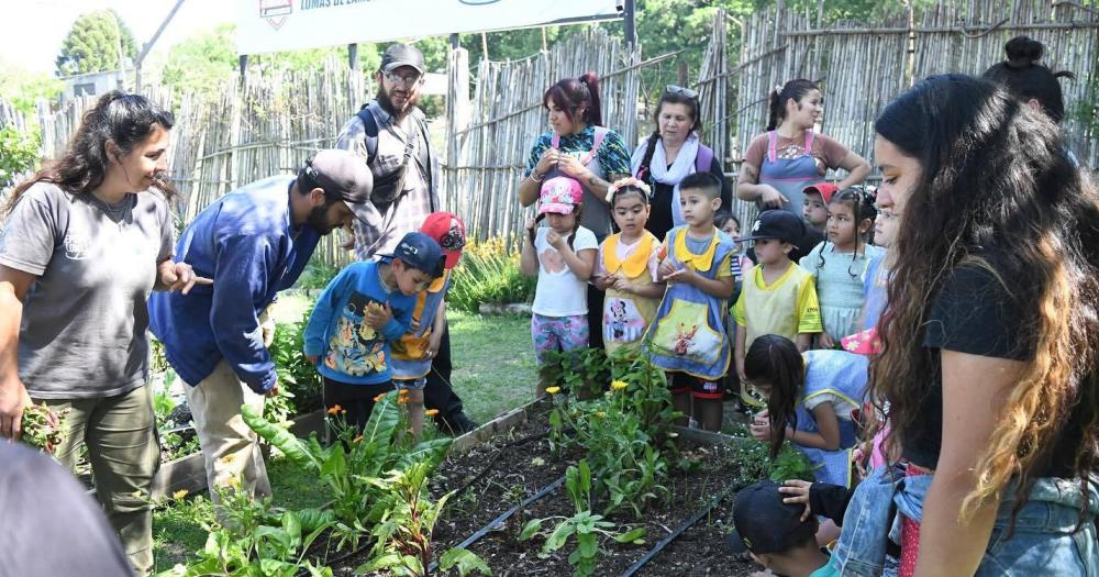 El Municipio también organiza talleres de huerta para escuelas y vecinos