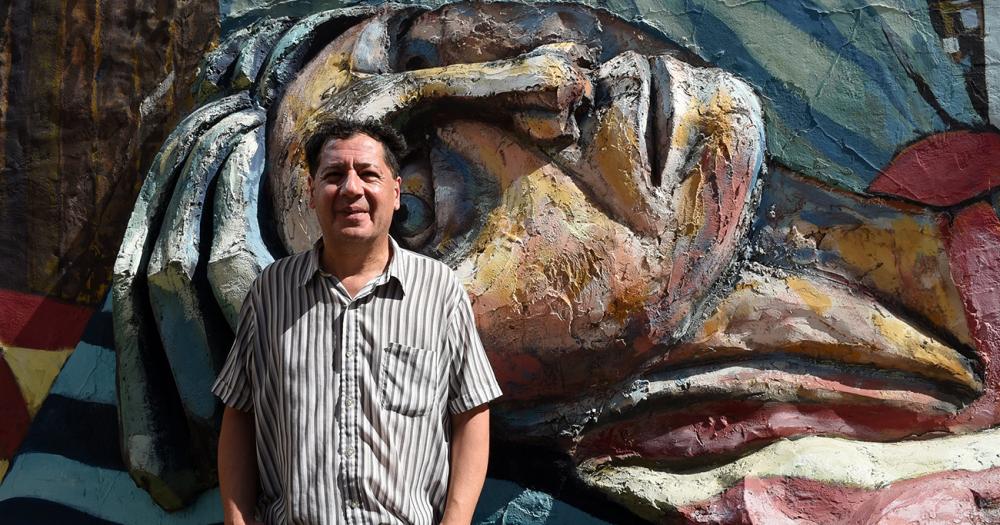 Fernando Izaguirre admitió que el proyecto del mural se convirtió en realidad gracias a un concurso