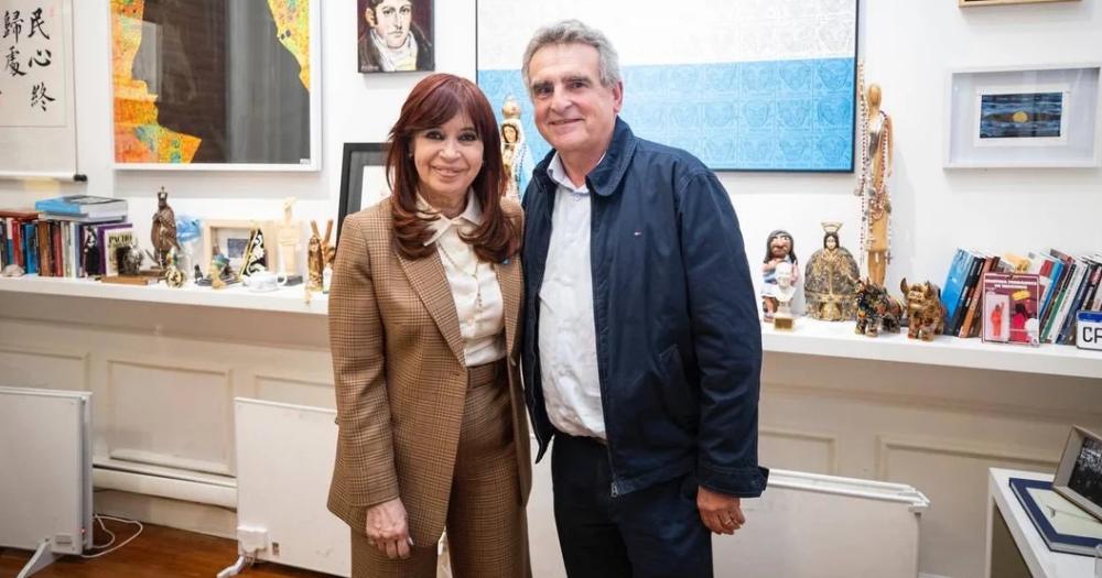 Agustín Rossi respaldó a Cristina Kirchner como líder del peronismo