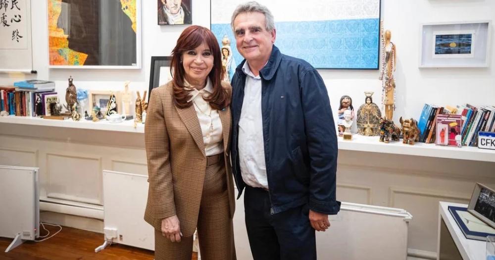 Agustín Rossi respaldó a Cristina Kirchner como líder del peronismo