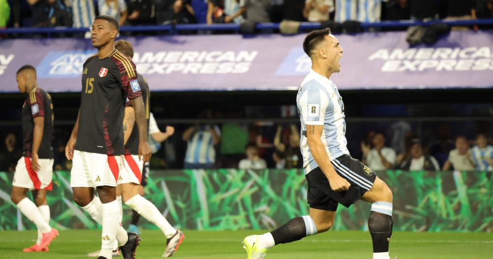 Lautaro Martínez anotó el único gol en la Bombonera