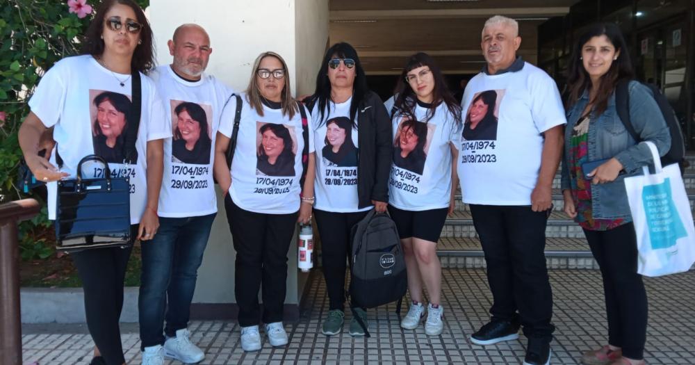 Familiares de la víctima estuvieron presentes en el juicio