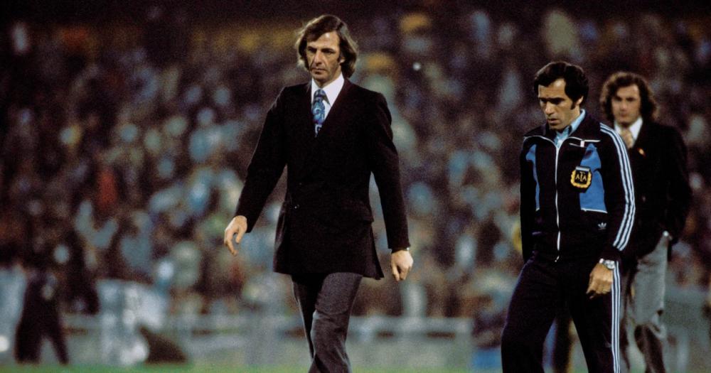 César Luis Menotti durante el Mundial 78