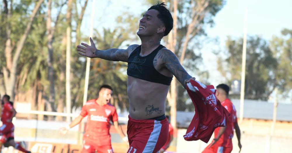 Federico Martínez fue el héroe de Los Andes ante Deportivo Armenio