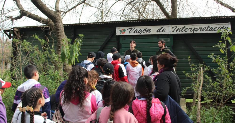 En la Reserva organizaron visitas guiadas con los guardaparques