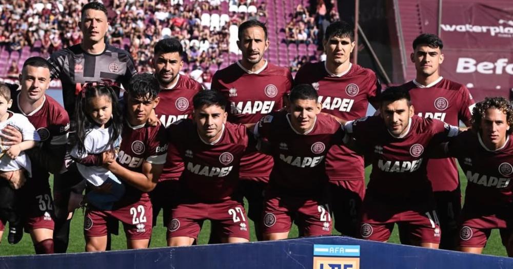 Algunos jugadores de Lanús se despiden del club