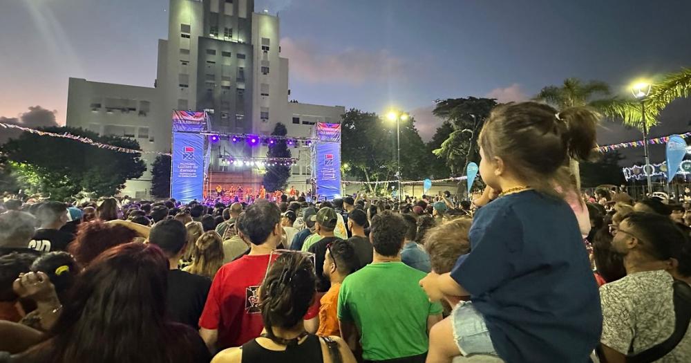 El reggae copó la plaza