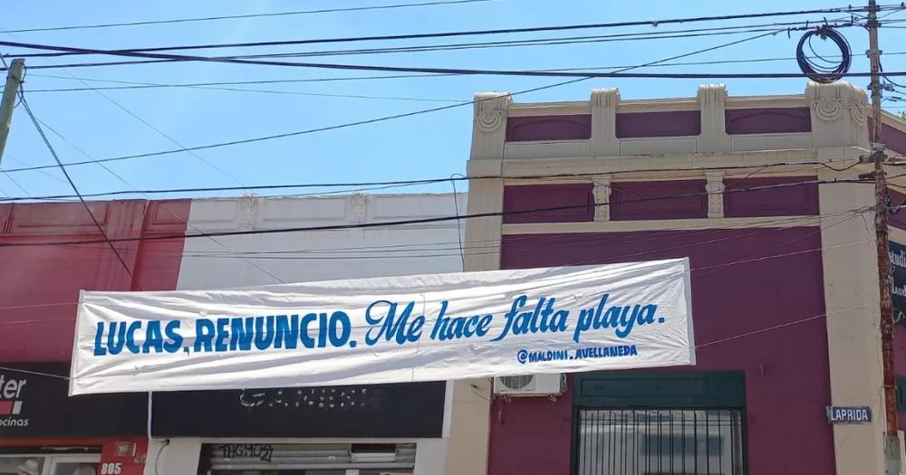 Se reveló a qué hace alusión dicho cartel