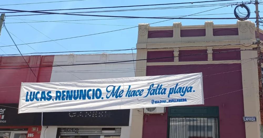 Se reveló a qué hace alusión dicho cartel