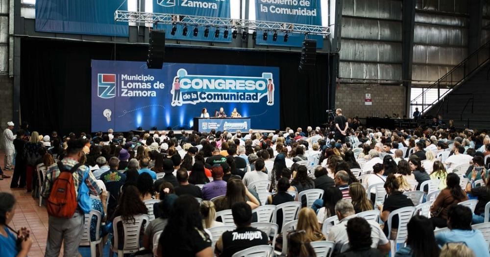 El cierre del Congreso se hizo en el Microestadio del Parque de Lomas