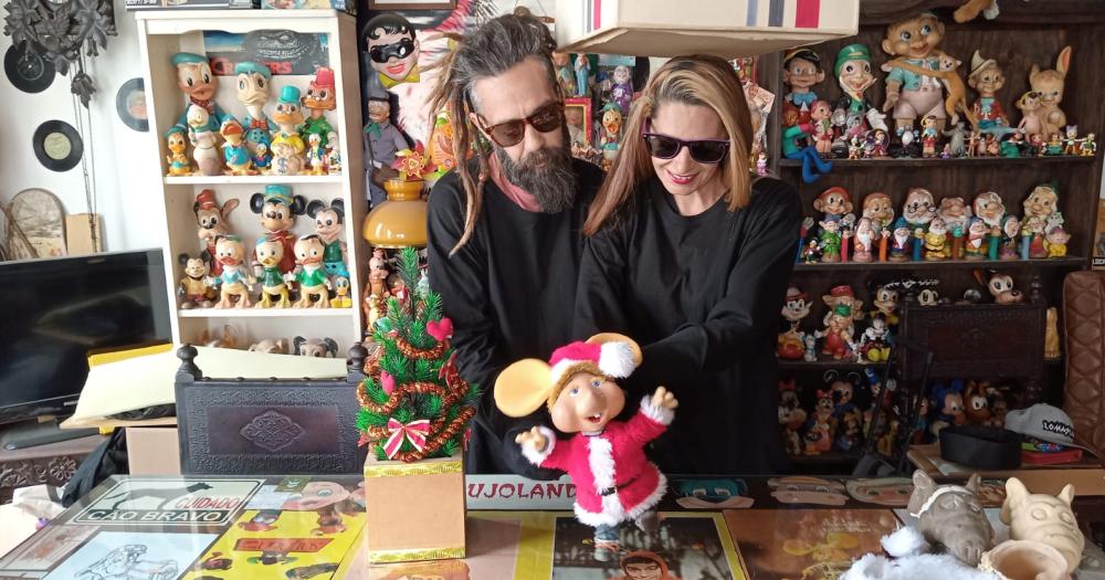 Topo Gigio est listo para los próximos shows con un tinte navideño