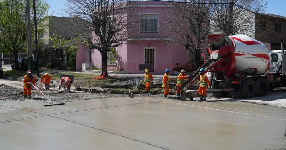 Este año se abrieron ms de 100 frentes de bacheo en hormigón