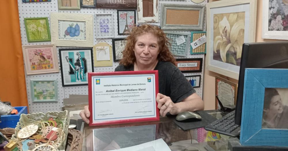 Claudia aprendió el oficio hace 40 años