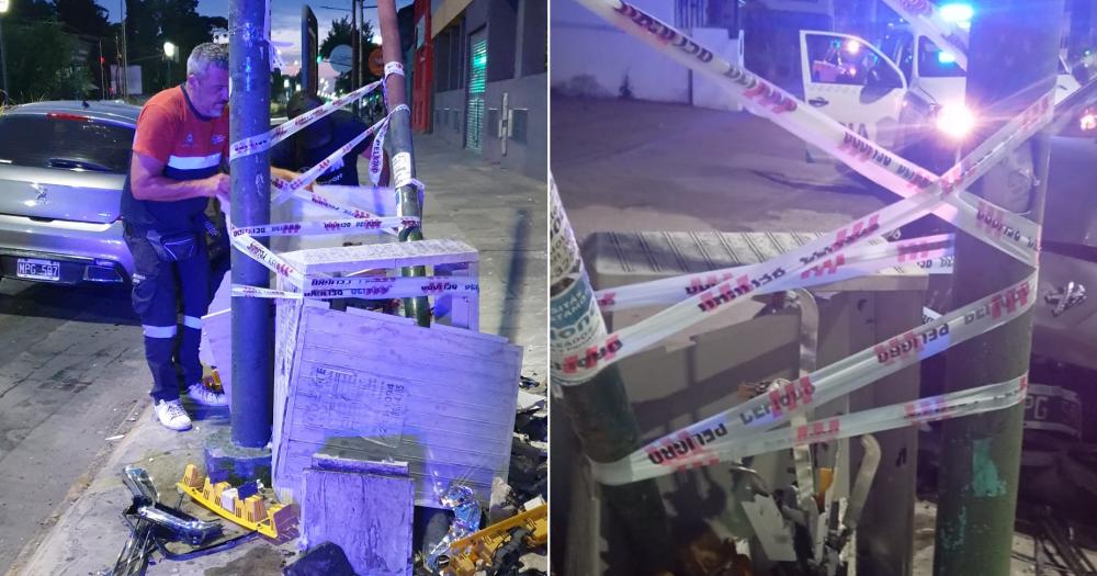 Choque en Lomas durante los festejos de Antildeo Nuevo