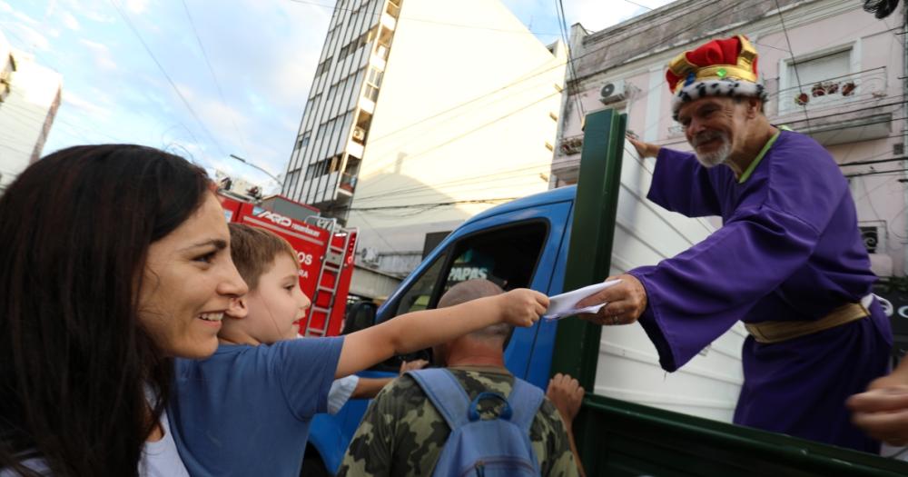 Los chicos llevarn cartitas con sus deseos para los Reyes