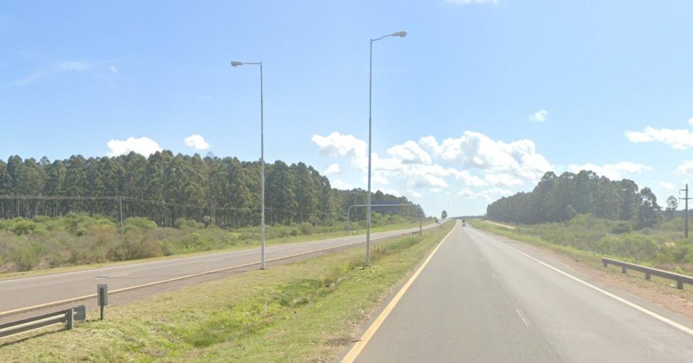 El lugar donde ocurrió el accidente