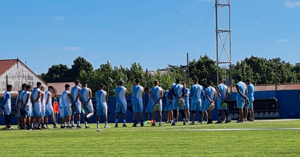 Temperley regresó a los entrenamientos