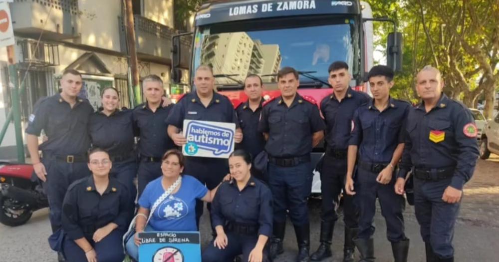 Hace 5 años que los Bomberos Voluntarios se suman a la iniciativa de la esquina libre de sirenas