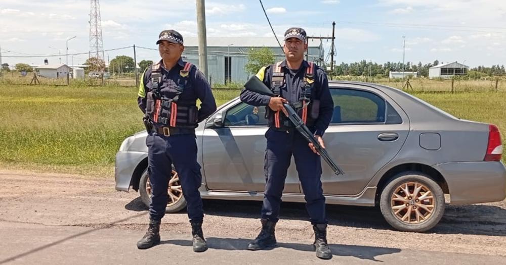 El auto fue recuperado en plena ruta