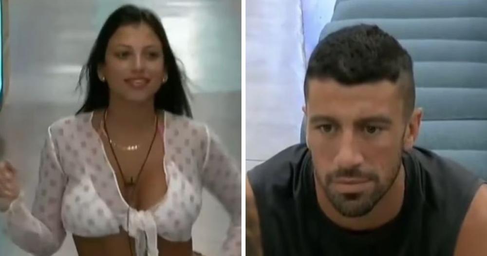 Jénifer contra Giuliano en Gran Hermano