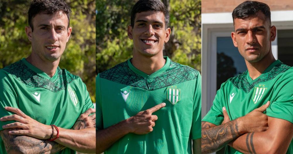 Los tres nuevos refuerzos de Banfield