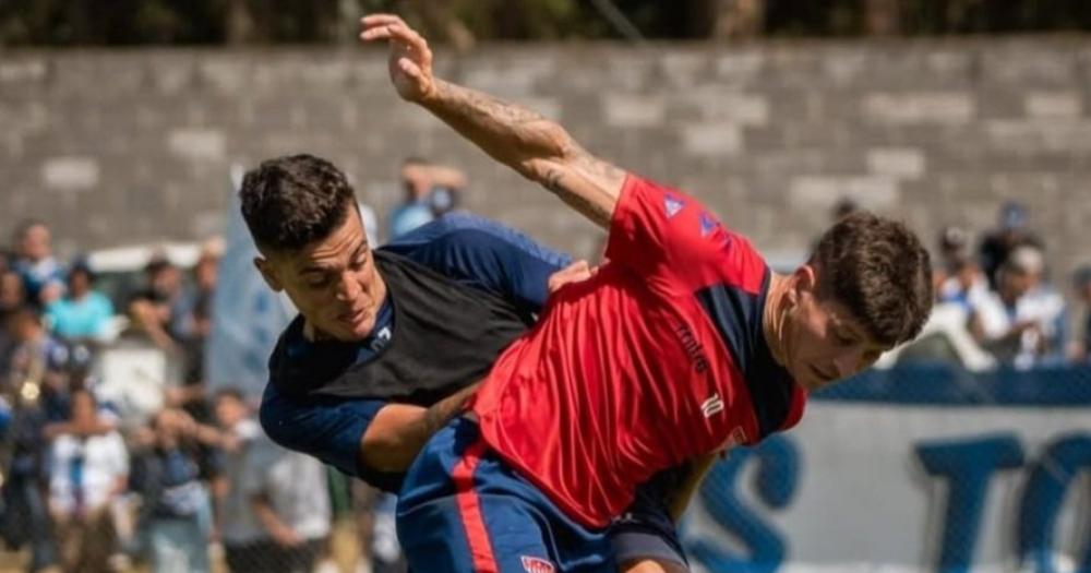 Gastón Gerzel fue uno de los destacados de Los Andes en el primer partido