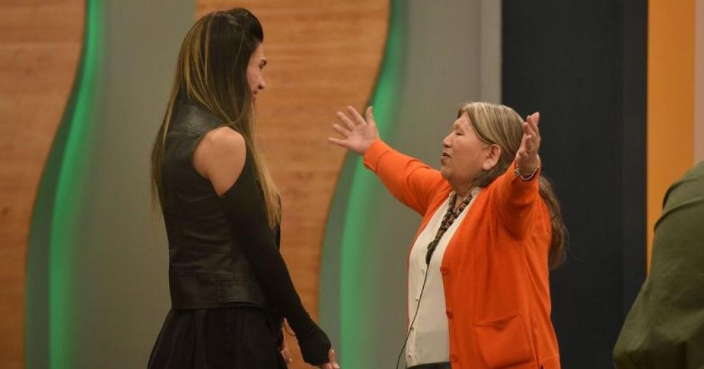 Luciana y su mam en el Congelados de Gran Hermano