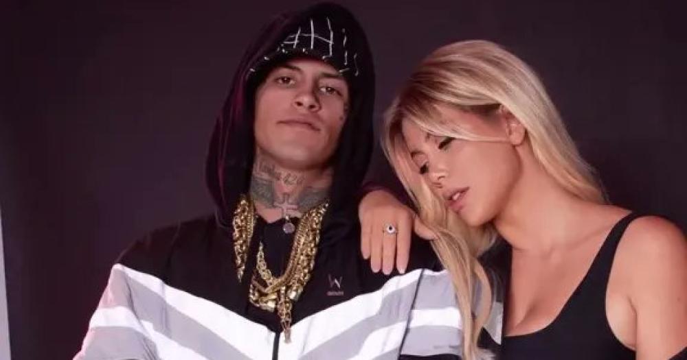 L-Gante y Wanda Nara