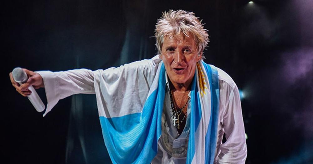 Rod Stewart de regreso en Argentina