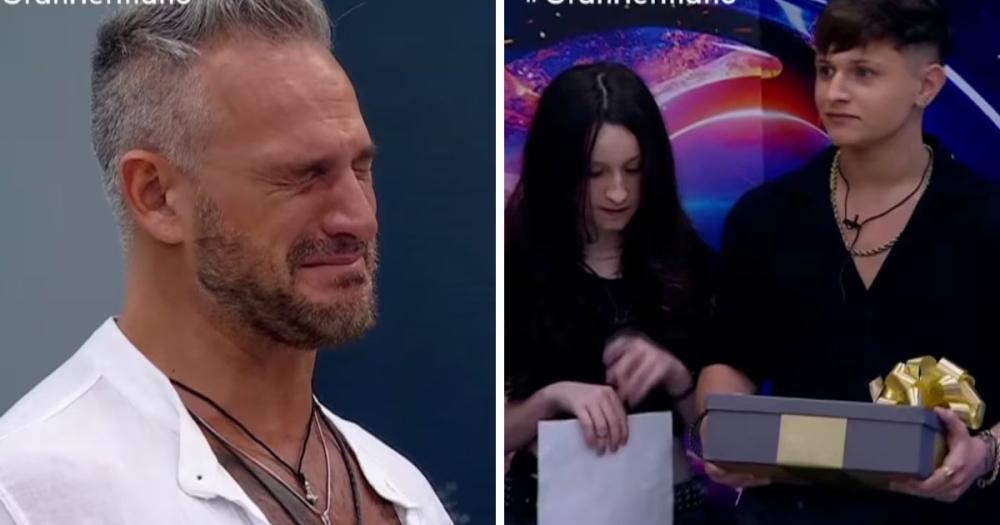 Claudio y sus hijos en Gran Hermano