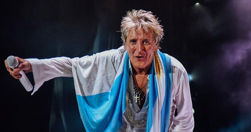 Rod Stewart de regreso en Argentina