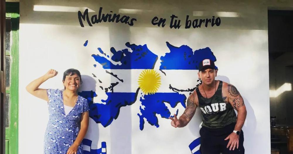 El proyecto Malvinas en tu barrio llegoacute a los 50 murales