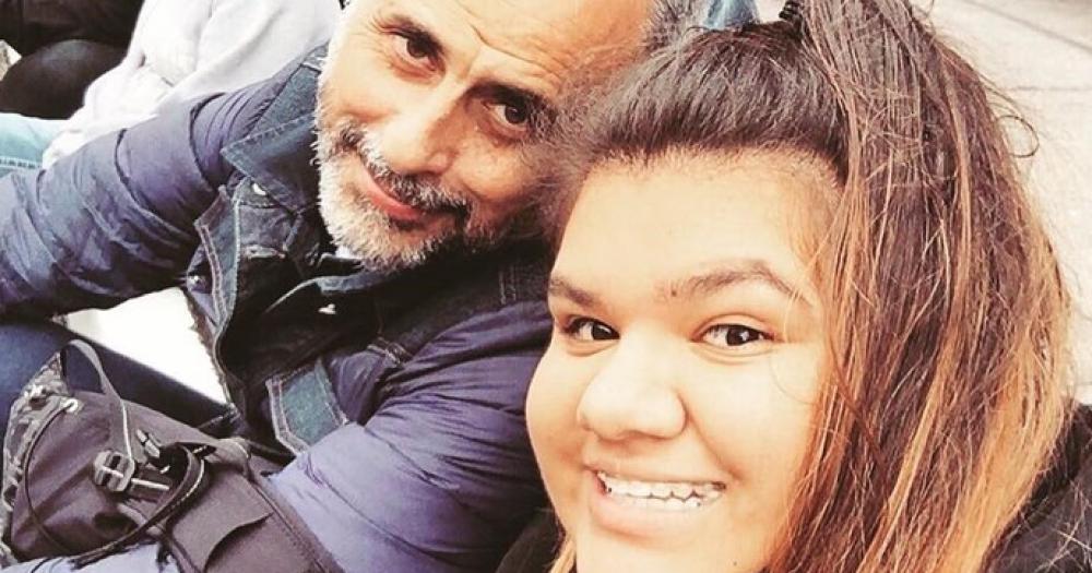 Jorge Rial y su hija Morena