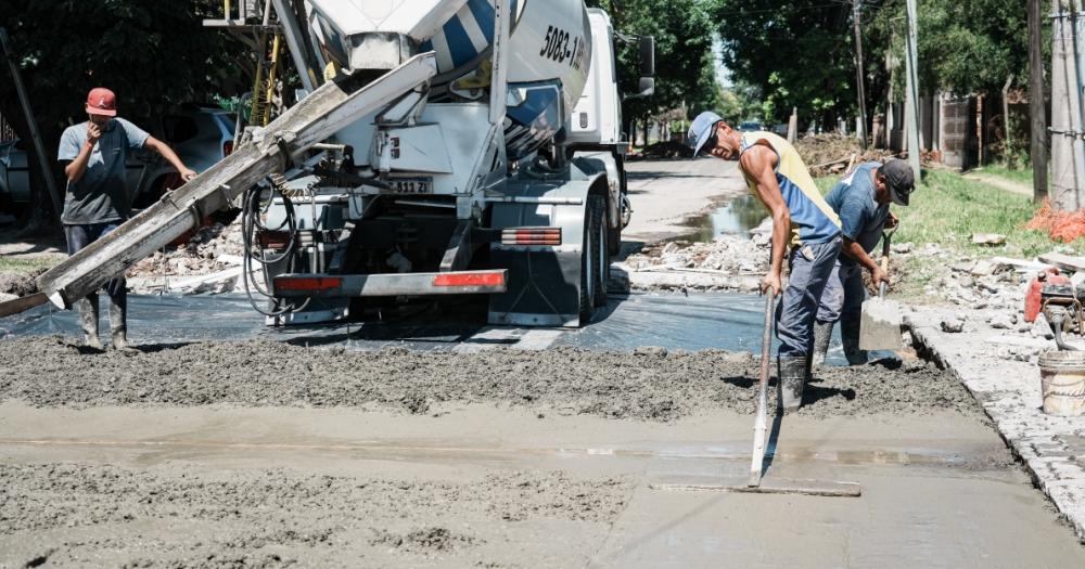 Las obras en hormigón brindan mayor resistencia al paso de vehículos