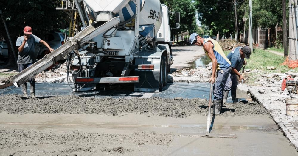 Las obras en hormigón brindan mayor resistencia al paso de vehículos