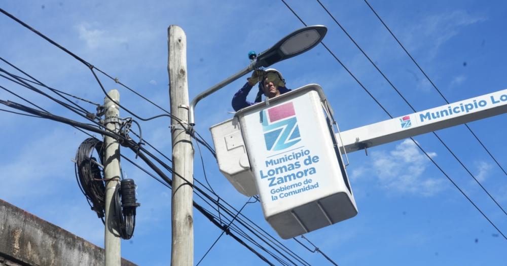 En los últimos meses instalaron ms de 1700 luces LED